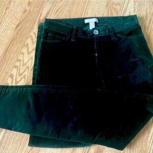 Banana Republic Green Corduroy Jeans SZ 26/4 NEW